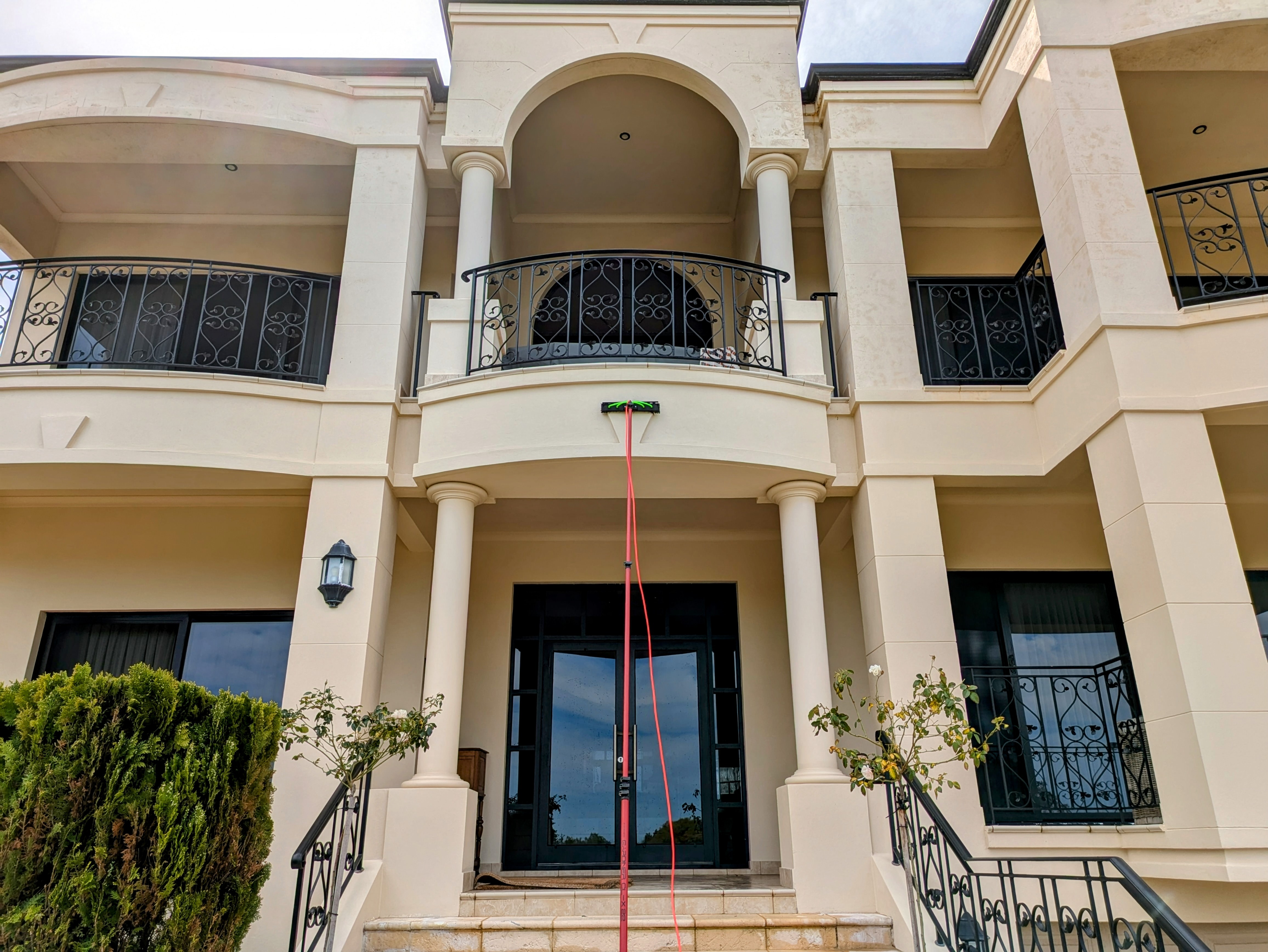 A luxury home in Applecross with clean windows overlooking the Swan River.
